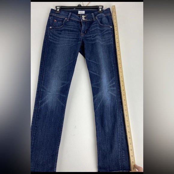 Hudson Womens Dark Wash slim Collin Skinny Ankle Jeans Sz28x25 (sku68) - Picture 13 of 16